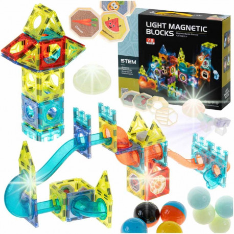 Helendav magnetiline marmorikuuli rada 75el