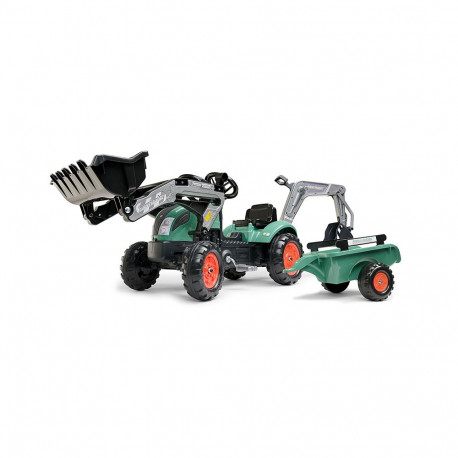 Falk pedaalidega traktor Farm Lander kopa ja käruga