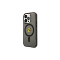 Ferrari FEHMP14XURKK iPhone 14 Pro Max 6.7" czarny|black hardcase Translucent Magsafe