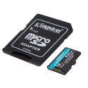 Kingston Canvas Go! Plus 512 GB microSD mälukaart Class 10, UHS-I, U3, V30, A2
