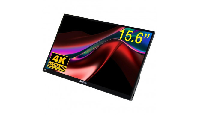 Verbatim Portable Touch Monitor 15.6" Ultra HD 4K black 32238