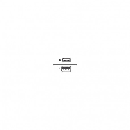 Logilink | USB 2.0 extensio cable, | USB-A to USB-A USB A female | USB A male