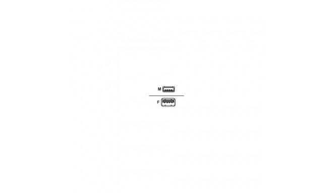 Logilink | USB 2.0 extensio cable, | USB-A to USB-A USB A female | USB A male