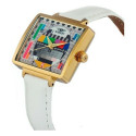 Naiste Kell Bobroff BF0036 (Ø 36 mm) - Valge