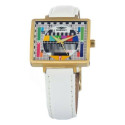 Naiste Kell Bobroff BF0036 (Ø 36 mm) - Valge