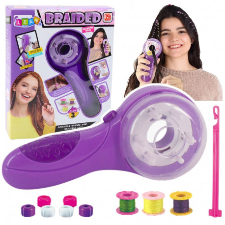 ilusate juuste komplekt patsipunumismasin niidid kummid helmed