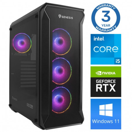 INTOP i5-12400F 16GB 250SSD M.2 NVME RTX5060Ti 16GB WIN11