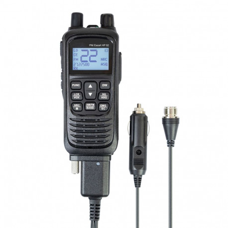 PNI Escort HP 92 Multi Standard Portable CB Radio Station, 4W, AM-FM, NRC, Dual Watch, Roger Beep, A