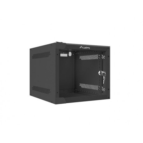 Wall-mounted Rack 10'' 4U 280x310mm black