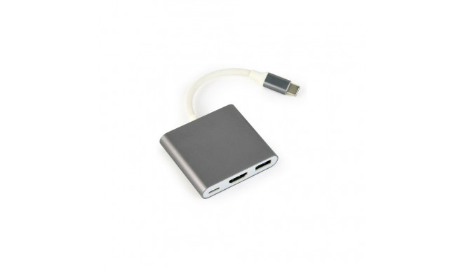 Adapter - Gembird A-CM-HDMIF-02-SG USB Graphics Adapter 3840x2160 Grey