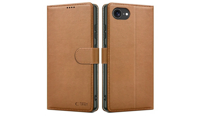TECH-PROTECT WALLET IPHONE 16E BROWN