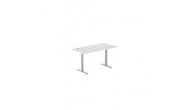 Adjustable Height Table Up Up Bjorn Gray, Table top M White