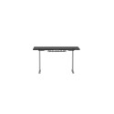 Adjustable Height Table Up Up Bjorn Gray, Table top M Black
