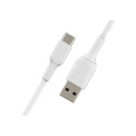 "Belkin USB-C/USB-A PVC Kabel, 1m, weiß, Doppelpack"