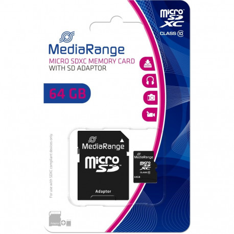"CARD MEDIARANGE MR955 - 64 GB - Schwarz"