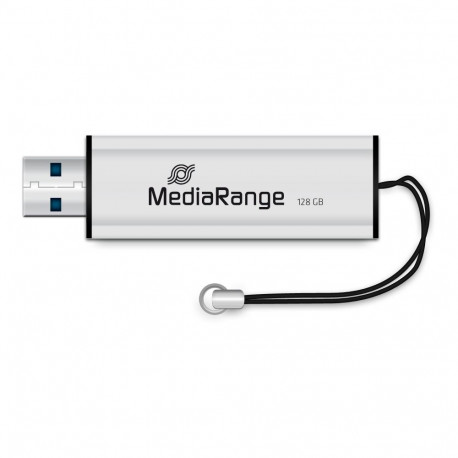 "STICK 128GB USB 3.2 MEDIARANGE MR918 USB Type-A / Micro-USB - Dia - Schwarz - Silber"