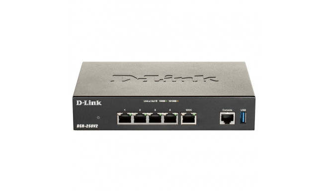 "D-Link DSR-250V2/E VPN Security Router"