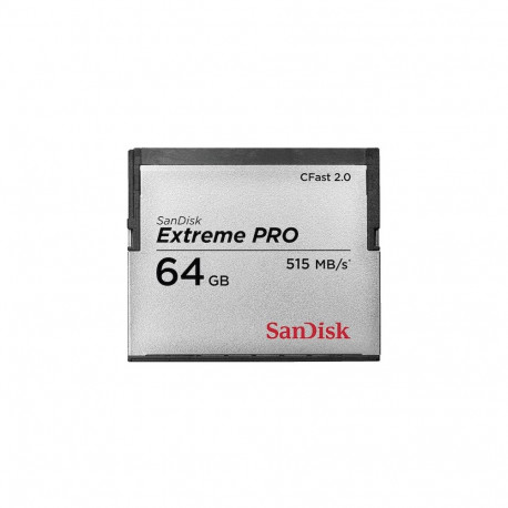 "CARD 64GB SanDisk Extreme Pro 525MB/s CFast 2.0"