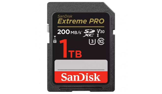 "CARD 1TB SanDisk Extreme PRO SDXC 200MB/s"