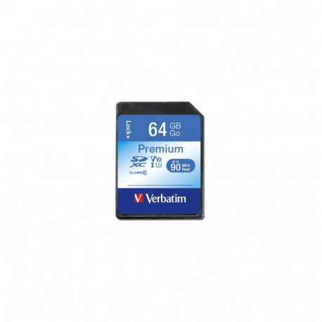 Verbatim mälukaart 64GB XC Premium Class 10 jaepakendis