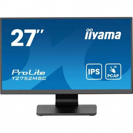 "IIYAMA 68.6cm (27"") T2752MSC-B1AG 16:9 Touch HDMI+DP IPS"