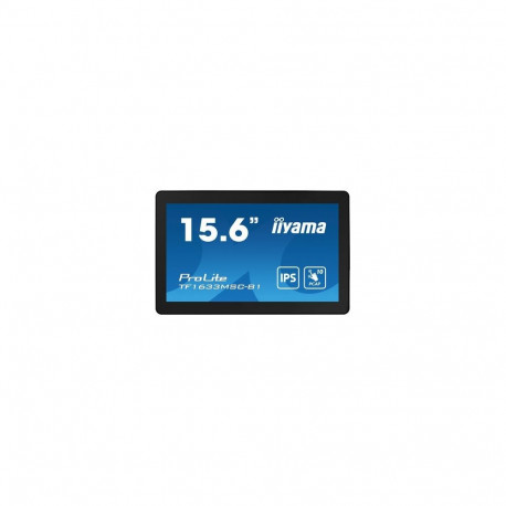 "IIYAMA 39.5cm (15.6"") TF1633MSC-B1 16:9 M-Touch HDMI+DP bl. retail"