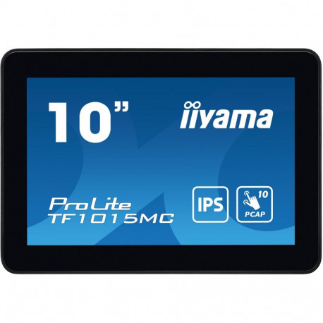 "IIYAMA 25.7cm (10.1"") TF1015MC-B3 16:10 M-Touch HDMI+DP+USB"