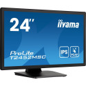 "IIYAMA 60.5cm (23.8"") T2452MSC-B1AG 16:9 Touch HDMI+DP+USB"