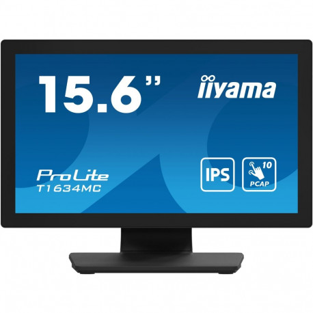 "IIYAMA 39.5cm (15.6"") T1634MC-B1S 16:9 M-Touch HDMI+DP+VGA retail"