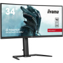 "IIYAMA 86.4cm (34"") GCB3481WQSU-B1 21:9 2xHDMi+2DP+USB Cur"