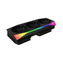 "RX 9070 XT 16GB XFX Mercury Gaming RGB OC GDDR6 3 Fan"