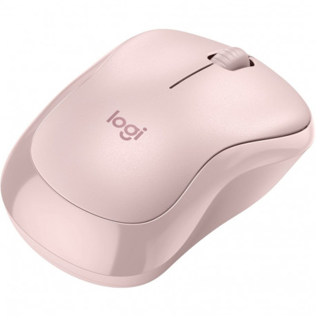 "Logitech M240 Silent Mouse right and left-handed optical 3 buttons wireless Bluetooth rose"