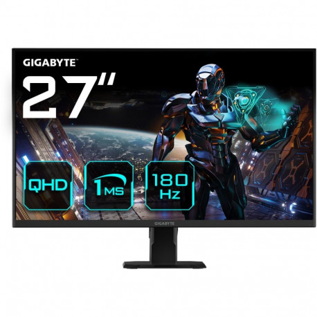 "68,6cm/27"" (2560x1440) Gigabyte GS27QA 16:9 QHD SS IPS 1ms 180Hz 2xHDMI DP Black"