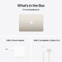 MacBook Air 13” Apple M4 10C CPU, 8C GPU/16GB/256GB SSD/Starlight/INT