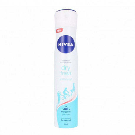 NIVEA DRY FRESH DESODORANTE ANTI-BACTERIAL 200ML VAPORIZADOR