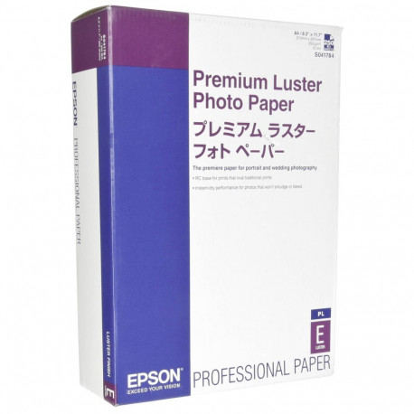 Epson Premium Luster fotopaber A4 250 lehte, 260g S041784