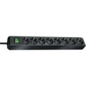 Brennenstuhl ECO-Line 8 fold black 3m + switch Brennenstuhl ECO-Line 8 fold black 3m + switch