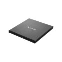 VERBATIM 43888 Verbatim Ultra HD 4K External Slimline Blu-ray Writer USB 3.1 with USB-C to A