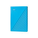 WD My Passport 2TB kaasaskantav kõvaketas USB3.0 USB2.0 ühilduv sinine jaemüük