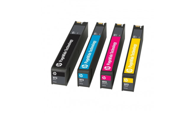 HP 973X high yield cyan original PageWide cartridge