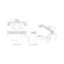 TV SET ACC DESK MOUNT BLACK/19-27" FPMA-D700DD NEOMOUNTS