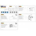 TV SET ACC WALL MOUNT SILVER/10-24" FPMA-W830 NEOMOUNTS