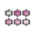 Set of 6 filters Sunnylife MCUV, ND8/16/34/64/128 for DJI Avata 2