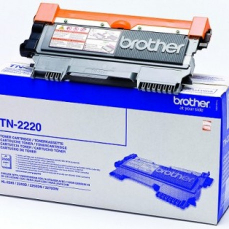 BROTHER TN-2220 TONER BLACK 2600P