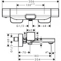 Hansgrohe Ecostat E 15774000 segisti