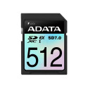 ADATA Extreme SDXC 512 GB Class 10 UHS-I/U3 V30 mälukaart (ASD512GEX3L1-C)