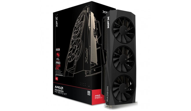 XFX Quicksilver Radeon RX 9070 XT Gaming 16GB GDDR6 Graphics Card (RX-97TQICKB9)
