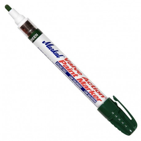 Paint marker VALVE ACTION, roheline