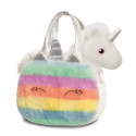 AURORA Fancy Pals plush toy unicorn in a bag, 20 cm
