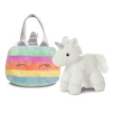 AURORA Fancy Pals pehme mänguasi ükssarvik kotis, 20 cm
